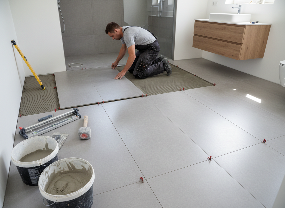 Professional tiling service
